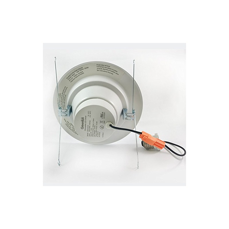 5-6 in Recessed LED 12W 3000K Retrofit Downlight Kit -