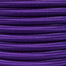 Paracord Planet Bungee Nylon Shock Cord 2.5mm 1/32", 1/16", 3/16", 5/16", 1/8”, 3/8", 5/8", 1/4", 1/2 inch Crafting Stretch String 10 25 50 & 100 Foot Lengths Made in USA