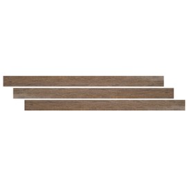 MSI 1.77 in. x 94 in. x 0.27MM Luxury Vinyl Flooring T-Molding Trims, Waterproof T-Molding, Use with McKenna Collection, 7.9 Linear feet, Brown