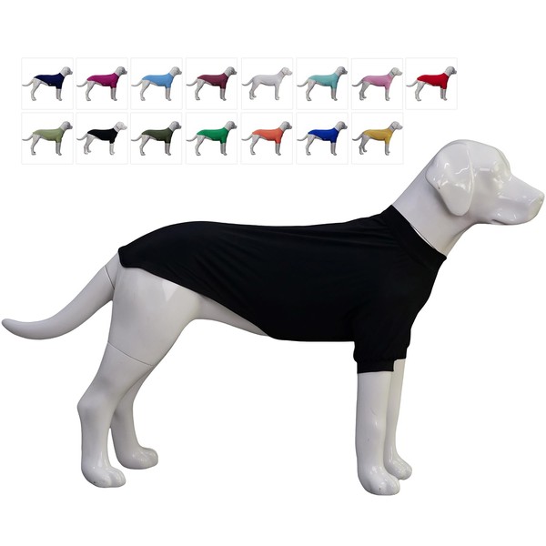 LoveLongLong Spring Summer Cooling Dog T-Shirt with UV Protection and