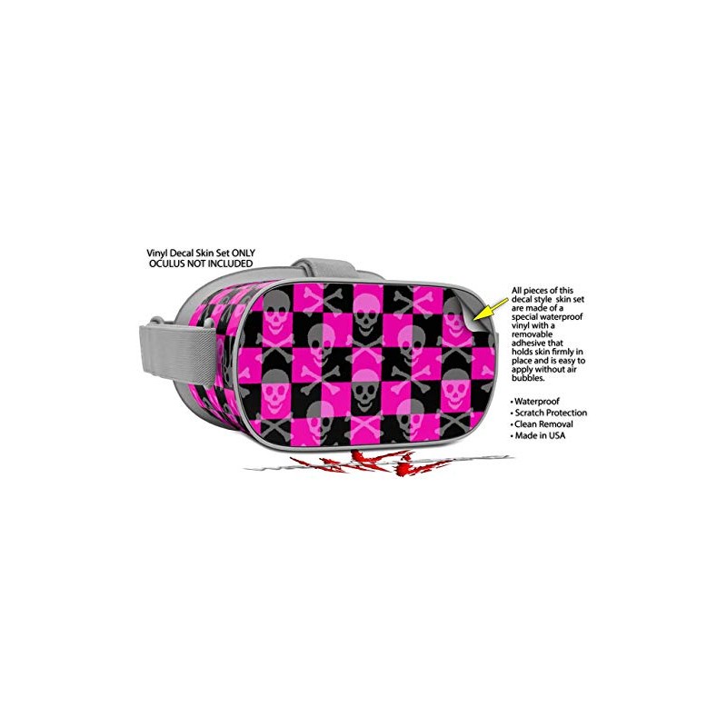 Decal Style Skin Wrap Compatible with Oculus Go Headset -