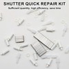 125 PCS Repair Plantation Shutters Tool Set, Plantation Shutter Louvers