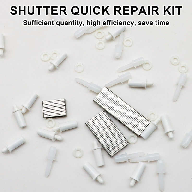 125 PCS Repair Plantation Shutters Tool Set, Plantation Shutter Louvers