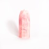 SET de 2 Velas en forma de Cuarzo Rosa -