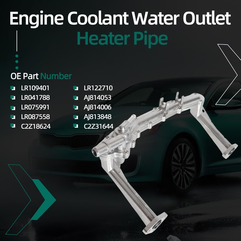 Riyhch Engine Coolant Water Outlet Heater Pipe Compatible with Land