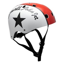 ISHINO SHOKAI Helmet, For Adults and Children, For Ages 1 and Up, SG Standard, Ishino Shokai M (19.7 - 22.0 inches (50 - 56 cm), STAR/Red