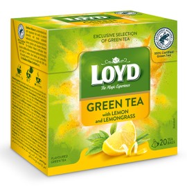 LOYD Tea - Green Tea with Lemon & Lemongrass​​ (3 Pack​)