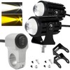 PIENSE Motorcycle Fog Light with 2 LEDs / Switch Included,