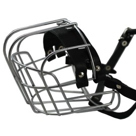 Dogs My Love Metal Wire Basket Dog Muzzle Rottweiler. Circumference 15", Length 4.75"
