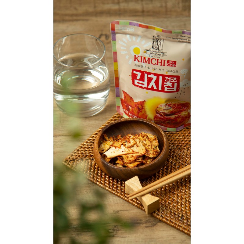 100% Dried vegan Kimchi Chips 15g*2ea / 0.53oz *2ea