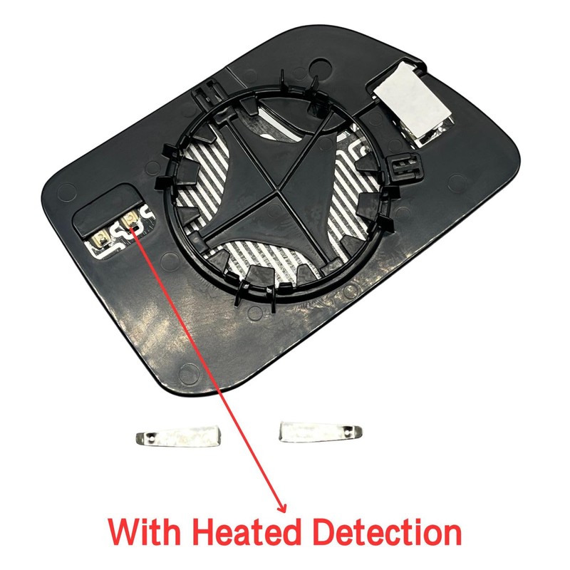 Left Driver Side Mirror Glass Heated Without Blind Spot Detection