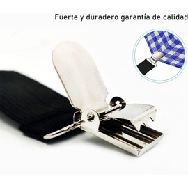 4 Piezas Sujetadores para Sábanas, Ligas Elásticas de Triángulo, Sujetadores de Sábana de Cama, Ajustables Elásticos Correas Cama Clips para Sábana Bajera Fundas de Colchón Sofá (Blanco)