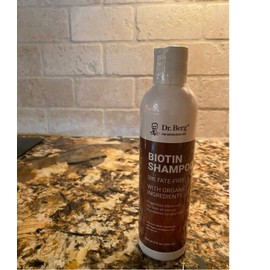 Dr Berg Biotin Shampoo, Organic Chemical Free Shampoo For Hair Loss, Hair Growth