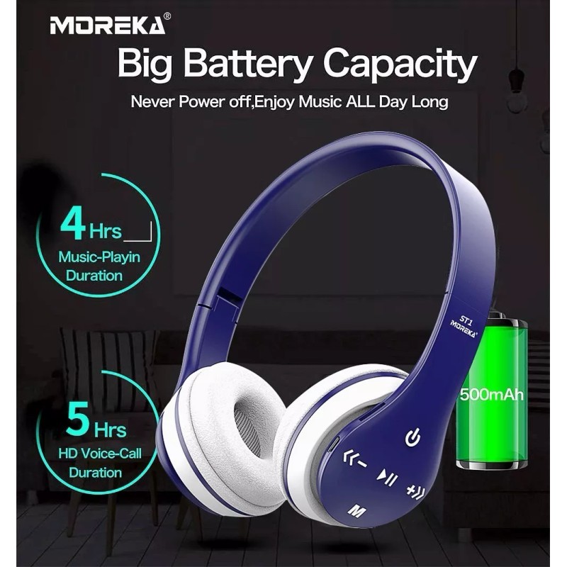 Tutu Auriculares Inalámbricos Bluetooth Para Niños Y Adultos St-1