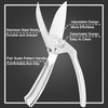 SLEMOON Heavy Duty Kitchen Shears for Food,All Stainless Steel Super