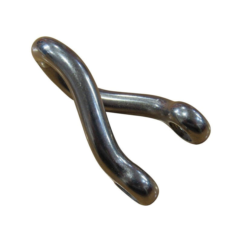 Twisted Shackle D Stainless Steel 4MM