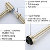 RANDOM Brushed Gold Brass Round Bottle P Trap Kit with