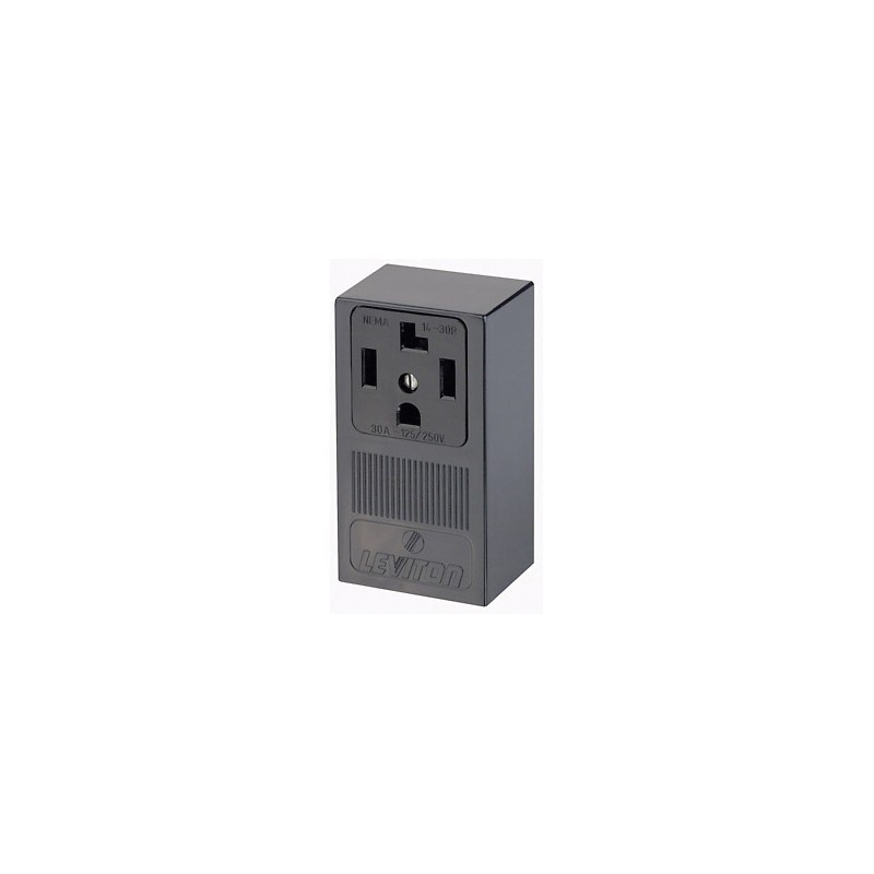 Leviton Grounding Single Blade Receptacle 30A 125/250V NEMA 14-30R