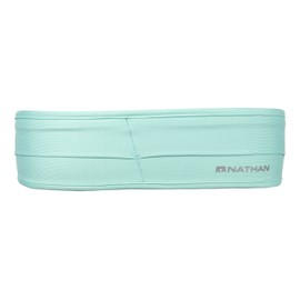 Nathan the Hipster Waist Belt with Pockets for Running, green