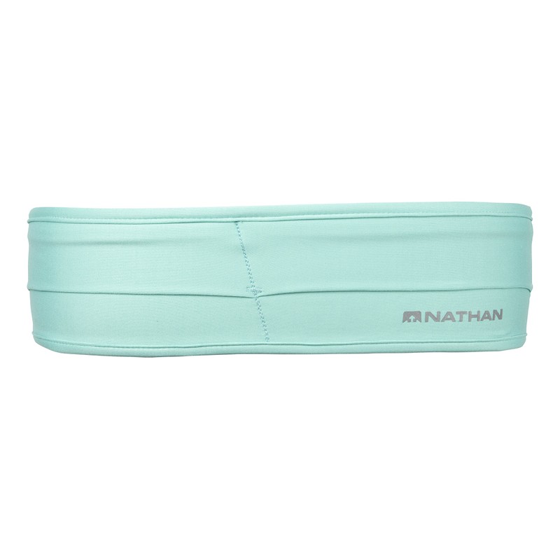 Nathan the Hipster Waist Belt with Pockets for Running, green