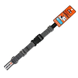 GoGo Pet Products Martingale Dog Collar, Medium, Gray