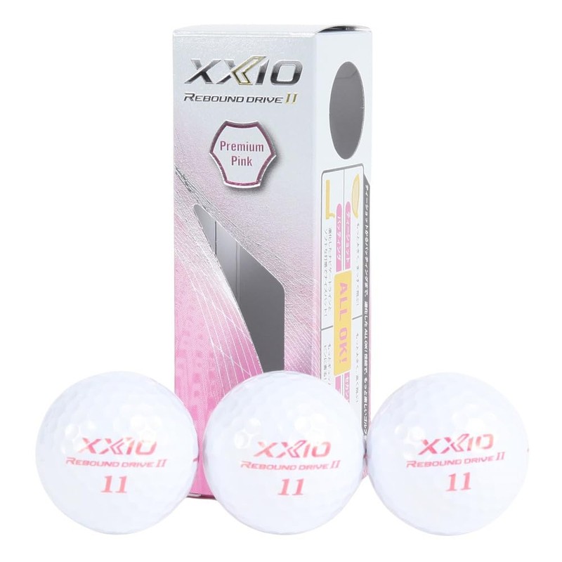 XXIO Golf Balls Rebound Drive 2 XN RD2 PPK Sleeves