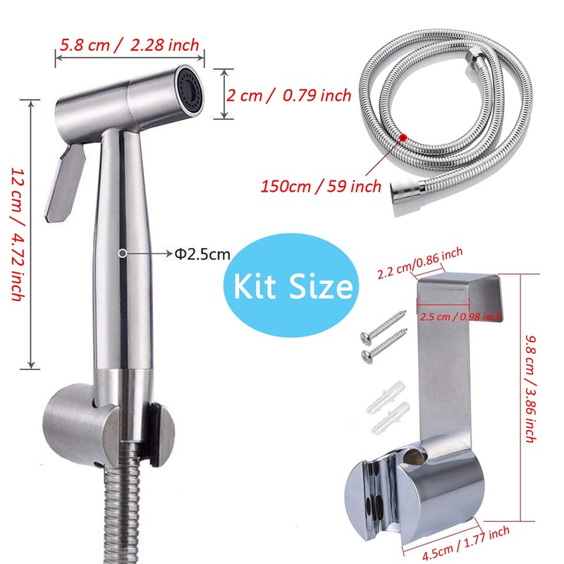 Sink Sprayer Hose Attachment for Faucet, Faucet Head Replacement with