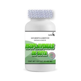 Capsulas de Isoflavonas de Soya 120 caps de 400 mg