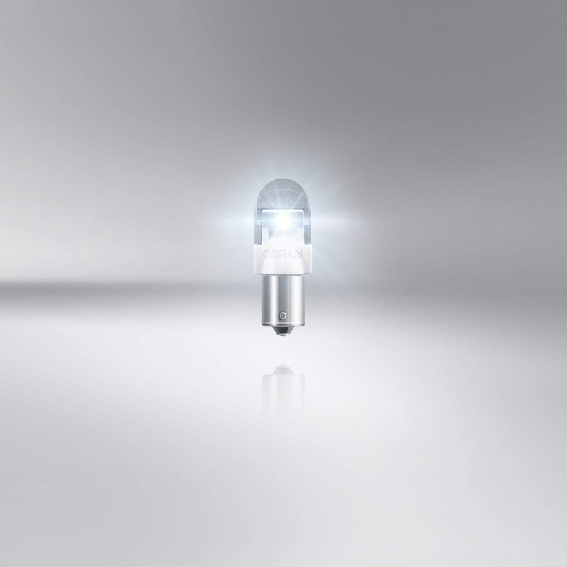 Osram LED 6000K Bulbs Set of Two 12V 2W P21W