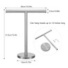 Zitalupy T-Shape Bath Hand Towel Holder Standing, SUS304 Stainless Steel