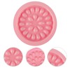 Bojueshaw 100pcs False Lash Glue Holder,Eyelash Glue Holder,Disposable Plastic Transparent