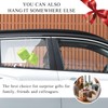 Gasedin 1 Pair Fuzzy Plush Dice for Car Mirror, 3''