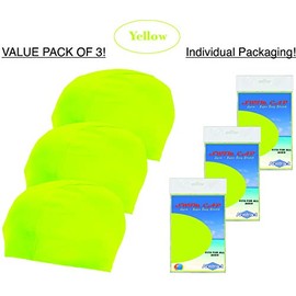 Swim Cap Comfortable Stretch/Spandex - Kids/Adults - Fits Kids with All Hair Length and Adult Short Hair