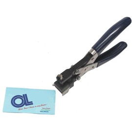 (Ship From USA) 3mm Radius Corner Rounder Punch Cutter - Heavy Duty Clipper approx 1/8-inch / Has coated hand grips for comfort,Weighs only 10.25 ounces,Heavy Duty Steel construction cuts plastic or