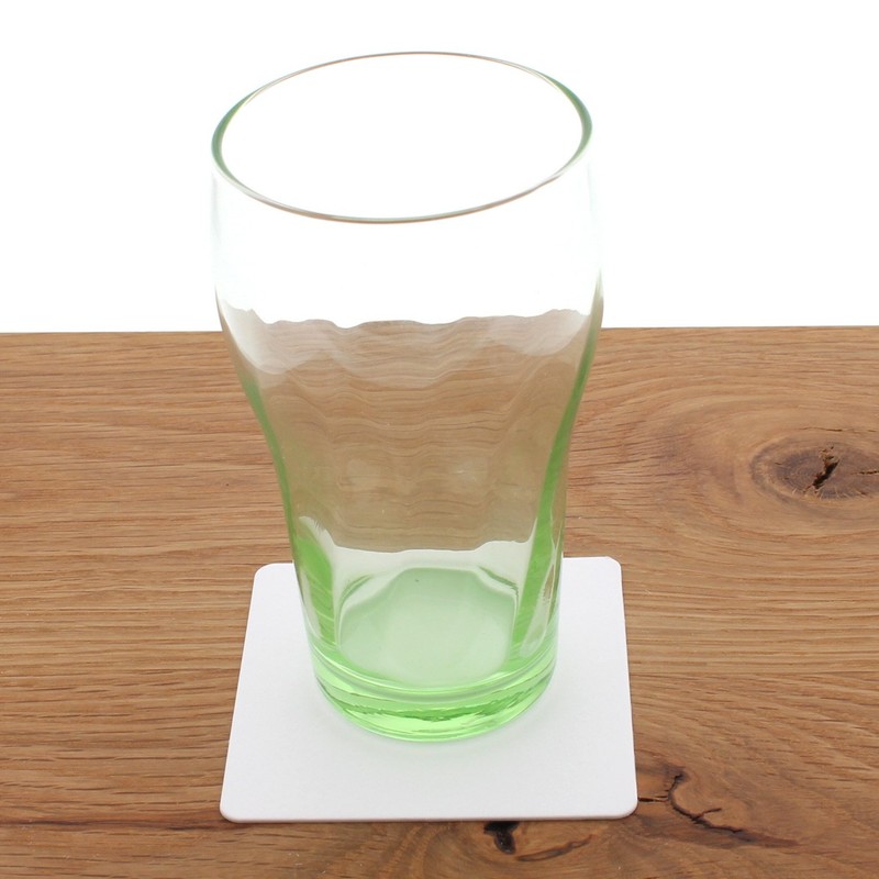 Daikoku Industrial Coasters White 3362316 3.3 x 8.5 cm Plain