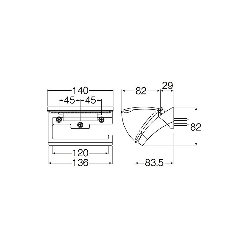SANEI W3701-D Paper Holder, Cut with One Hand, Screws, Black,