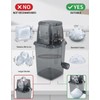 Leopacat Hand Crank Ice Crusher, Manual Hand Crank Operated Breaker,