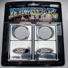 Newstar FORD Door handle Lock key scratch Guard chrome Trim
