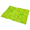 Coleman Small Green Botanical Pattern Reversible Cooling Mat – 18”