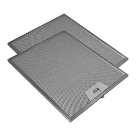 AllSpares Metal Filter for Cooker Hood Suitable for AEG-Electrolux Zanussi 50248271004, Franke Faber 1330071330, Küppersbusch 538153 and Whirlpool 482000027080 (300 x 253 x 7 mm) (Pack of 2)