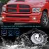 PIT66 Front Bumper Fog Lights Compatible with 1994-2001 Dodge Ram
