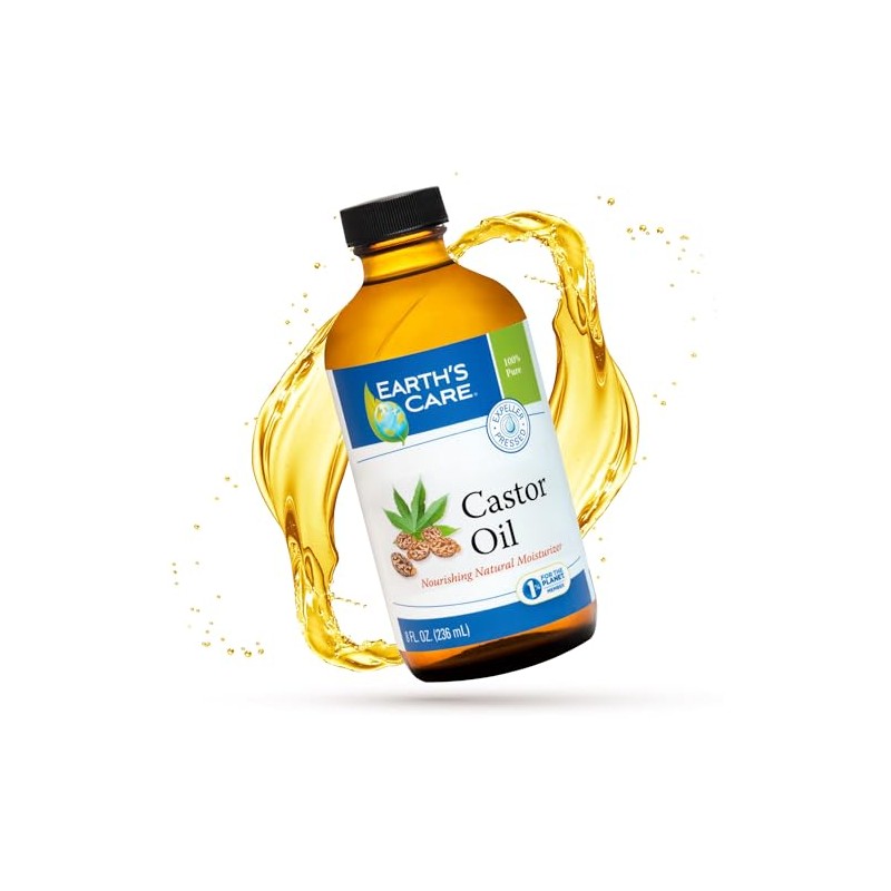 Earth's Care - Aceite de ricino Pure 100% - 8