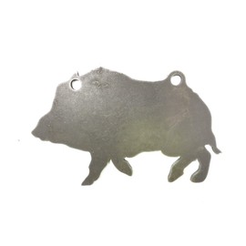 Make It Ring Targets AR500 Wild Hog Boar Pig Silhouette Steel Target Gong 12”X 8”X 5/8”