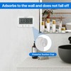 TiooDre Bathroom Clock, LCD Digital Shower Alarm Clock, Waterproof Bathroom