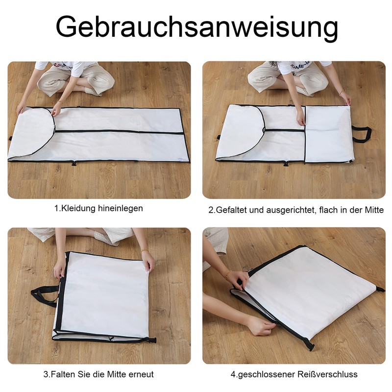 Garment Bags Long 180 x 60 cm, Garment Bag with