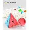 Vdealen Speed Cube Set, Cube Bundle 2x2x2 3x3x3 Pyramid Stickerless