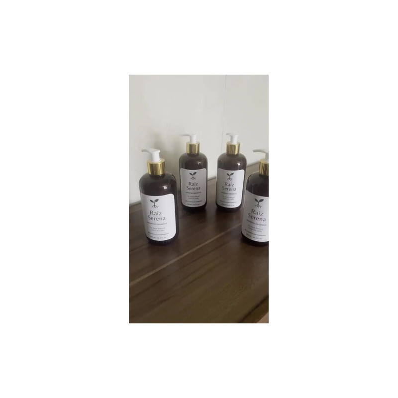 Shampoo Crecimiento Anticaida Raíz Serena | Romero Jengibre