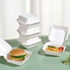 JOLLY CHEF Clamshell Take Out Food Containers, [6 * 6"