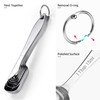 U-Taste 18/8 Stainless Steel Rectangular Measuring Spoons: Narrow Square Measure