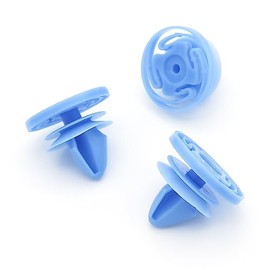 VVO Fasteners Plastic Side Body Moulding Clip Blue Pack of 10